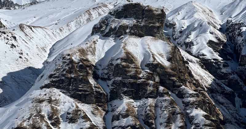 Majestic Snowy landscape seen from Annpurna Base Camp